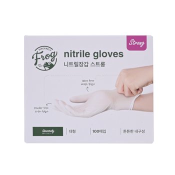 FROG 니트릴장갑(대)100매