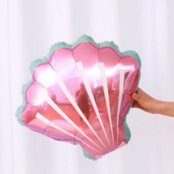 물고기풍선 핑크조개은박풍선 생일파티풍선 대형풍선 파티용품