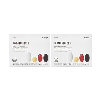 덴프스 NEW 트루바이타민I 멀티비타민 앤 루테인 1690mg x 30포 x 2박스
