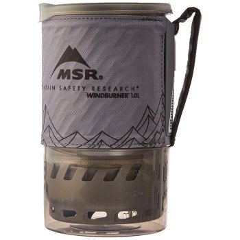 [해외] MSR 윈드버너 스토브 시스템 전용 냄비 1.0L 회색 36221