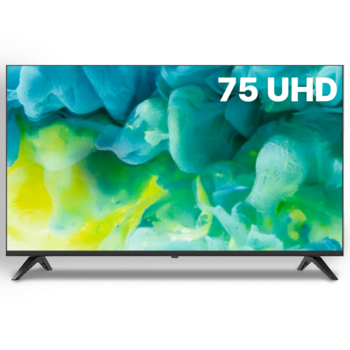 델리파스 75인치 4K UHD TV 가성비 (벽걸이 스탠드) D750 UHD