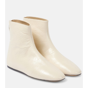 25 FW Le Monde Beryl Luna 레더 앵클 부츠 TP559685675