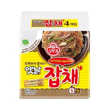 [오늘출발] 봉지라면 오뚜기 옛날잡채 75g 16개