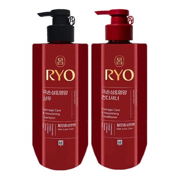 려 함빛 극손상 앤 영양 샴푸 592ml + 컨디셔너 592ml