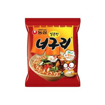 농심 란우 너구리 매운맛 40봉 라면 해장 봉지 (52186986)