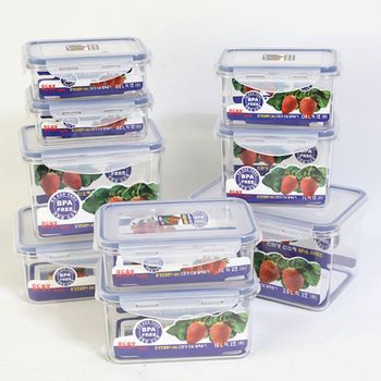 한진신선에코락밀폐용기-직1호대1L-봉5p반찬통