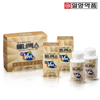 일양약품 에너맥스 활력에너지 비타민 미네랄 90정*2개입