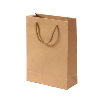무지 J5I3M4L4 세로형 쇼핑백 10p 25x33cm 브라운 종이가방 선