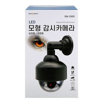 모형 원형 감시카메라 인테리어 소품 보안 장식 대체 용품