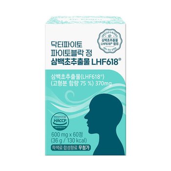 [M]닥터파이토 파이토블락 정 삼백초추출물 36g LHF618 1박스