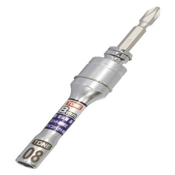 76156 유니버셜비트소켓-교환식 2BNU-08 렌치 빗트 작업 핸들 비트소켓