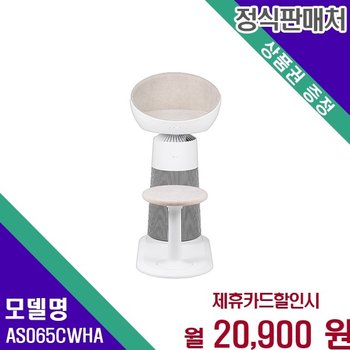 LG 오브제 퓨리케어 펫 6평 AS065CWHA 60개월 33900