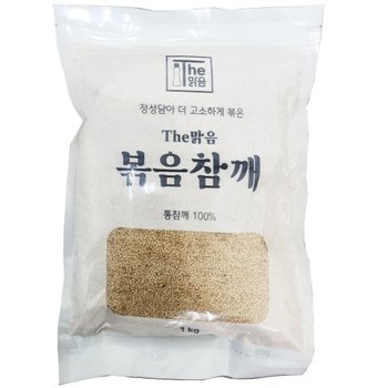 [더맑음] 볶음참깨 1kg (외국산)