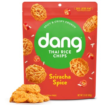 [해외] 댕 스리라차 스파이스 스티키 라이스 칩, 3.5OZ.