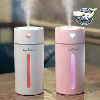 차량 사무실 공부방 미니 저소음 가습기 무드등가습기 미니가습기