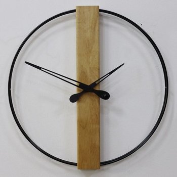 라움데코 하네드 500 원목 인테리어 벽시계 (WFK7QVN)