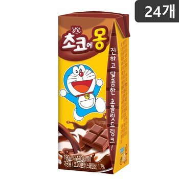 초코에몽 190ml x 24개