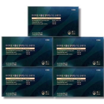 뉴트리코어 하이퍼셀 식물성 알티지 오메가3 1340mg x 90캡슐 5박스 (S45726501)