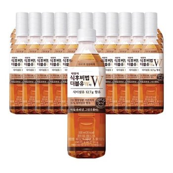 코카콜라음료 태양의 식후비법 더블유 W차 500ml 48개 (9966125)