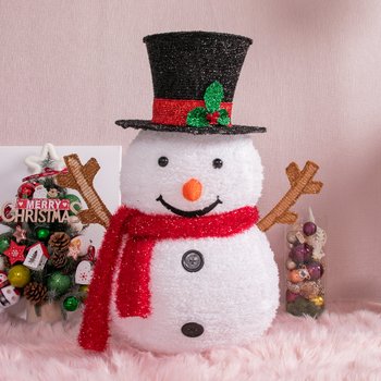 크리스마스 접이식 눈사람 대형 장식 폴딩 62cm 소품 용품 데코 이벤트 파티 꾸미기 로비 매장