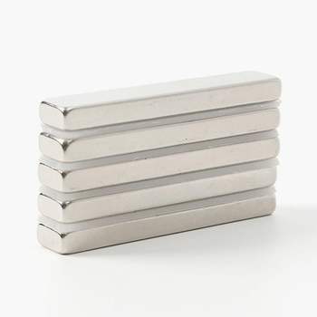사각 자석 5개입 50x10x5mm 준비물 네모 양면 미니 네오디뮴 강력 큐브 칠판