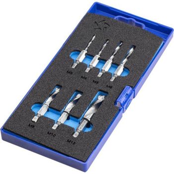 136831 드릴탭세트 M3  4  5  6  8  10  12(7P)