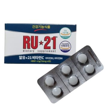 알유21 비타민C 750mg 6정 x 1박스 RU21[35521912]