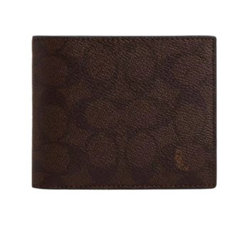 [[해외직구]코치 남성 3 IN 1 지갑 시그니처 캔버스 CX209 당일출고