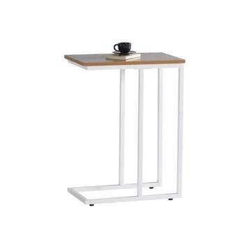 헬싱보리 화이트 500 쇼파보조테이블 소파간이티사이