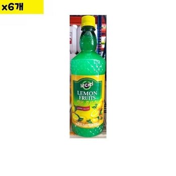 [JHOMN6S0_52EQ]레몬주스 식재료 도매 르씨엘 946ml x6개