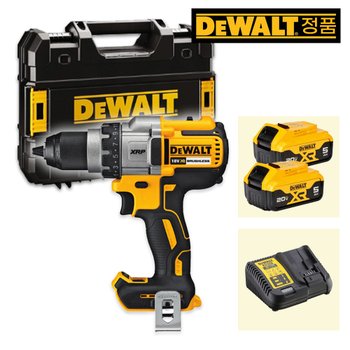 디월트 DCD991P2 20Vmax 5.0Ah 2팩 프리미엄 브러쉬리스(G2) 충전드릴 드라이버 95Nm