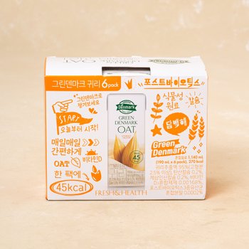 그린덴마크 귀리 190ml*6
