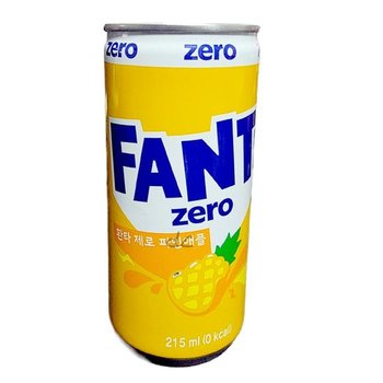 [코카콜라] 환타 제로 파인애플 215ml 12개 (52539590)