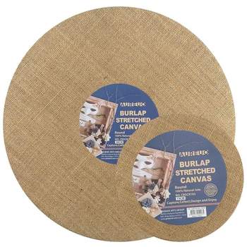 30cm 미술용 아트 듀얼 캔버스 면천 둥근 천 원형 미술 지류