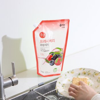 순샘 베리 1.2L 리필용 주방 세제