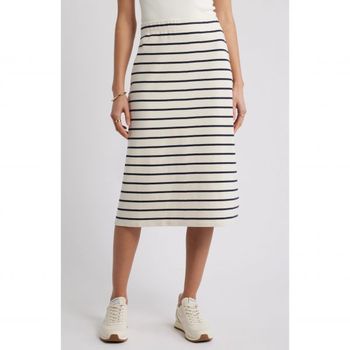 [해외] Caslon 캐슬론 스트라이프 니트 미디 스커트 7564101