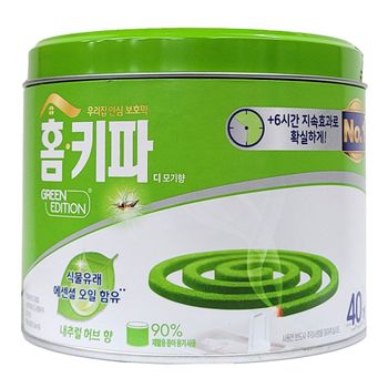 가족의 KHXR2497 여름밤 잠든사이 지켜주는 허브향 모기향 40매