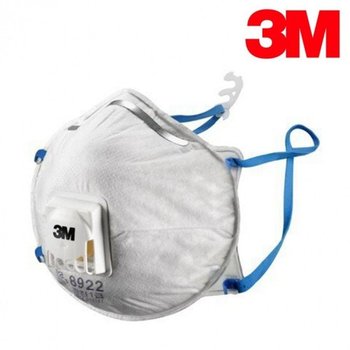 3M 방진 마스크 1급 8922 방역용 분진방지 방진마스크 산업용마스크