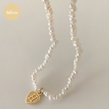(925 Silver) Heart h bracelet C 19-WF0E14B
