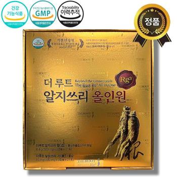 본사최신정품 더루트 알지쓰리 올인원 Rg3 60포 홍삼 진세노사이드 기억력 피로  (S16847280)