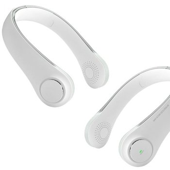 핸즈프리 휴대용 넥밴드 날개없는 선풍기 목풍기 핸즈프리 넥밴드 날개없는 목풍기