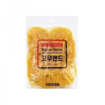고무줄 노란 노랑 고무 밴드 문구 문구용품 대용량 150g