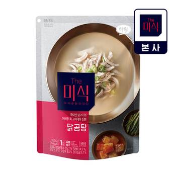 [소비기한 2026년 08월 07일 까지] 더미식 닭곰탕 350g