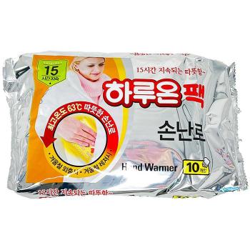 하루온팩 손난로 핫팩 장시간 지속 대용량 휴대용 따뜻한 팩 80g, 50개 (S51138627)