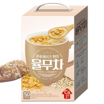 담터 콘푸레이크 현미 율무차 50T /마차/곡물차/곡식차/고형차/분말/스틱/가루