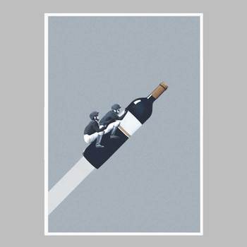 모던 슬림액자 We ride until dawn A3사이즈