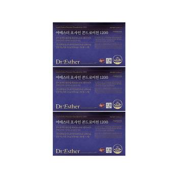 에스더포뮬러 여에스더 포사인 콘드로이친 1200 700mg x 60정 x 3박스 (S50589043)