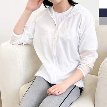여성 DS50CZ80 스트링 점퍼 1P 얇고 가벼운 후드