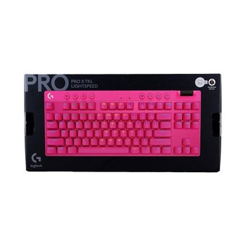 로지텍 키보드 GPRO X TKL(무선/갈축/핑크)
