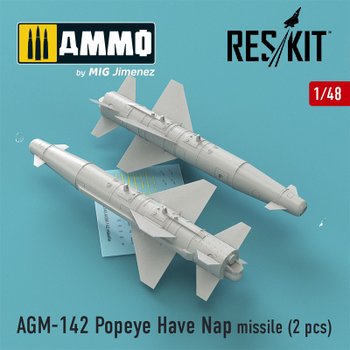 CGRS48-0146 1대48 AGM-142 팝아이 헤브 냅 미사일 - 2개 포함 F-4, F-15, F-16, F-111용